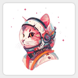 Cat Astronaut- Feline Space Force Sticker